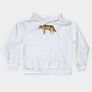 Hunting Wolf Kids Hoodie